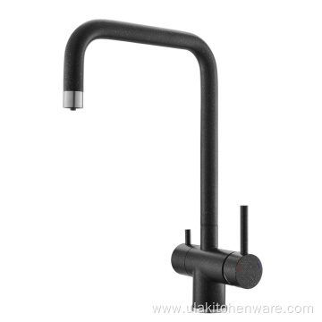 three way kitchen faucets for granite sinks
